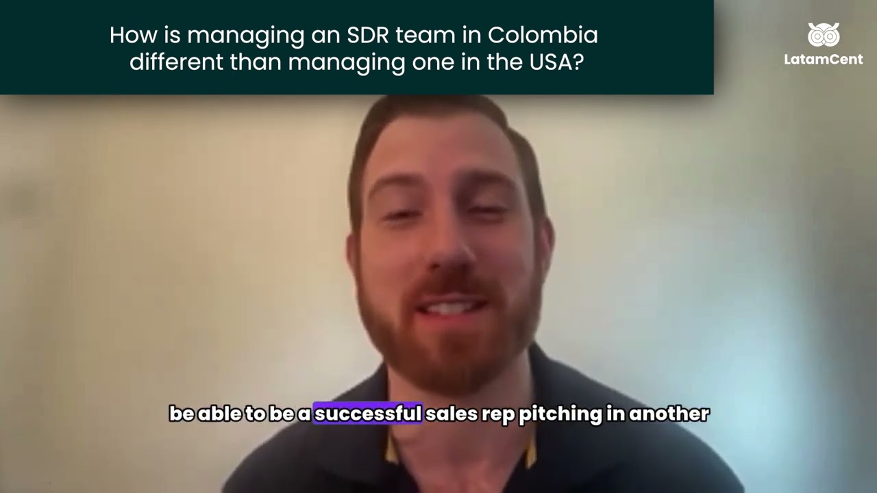 Building a Colombia-based SDR team with LatamCent: Michael Facci, SpendHound