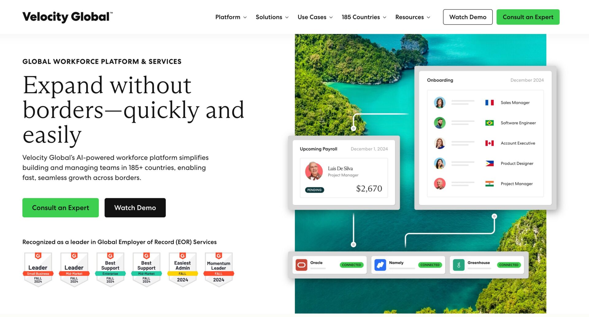 Velocity Global EOR
