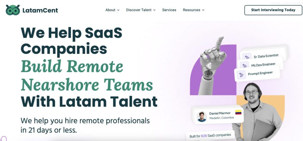 latamcent top Nearshore Staffing Agency for Finance & Legal Hiring