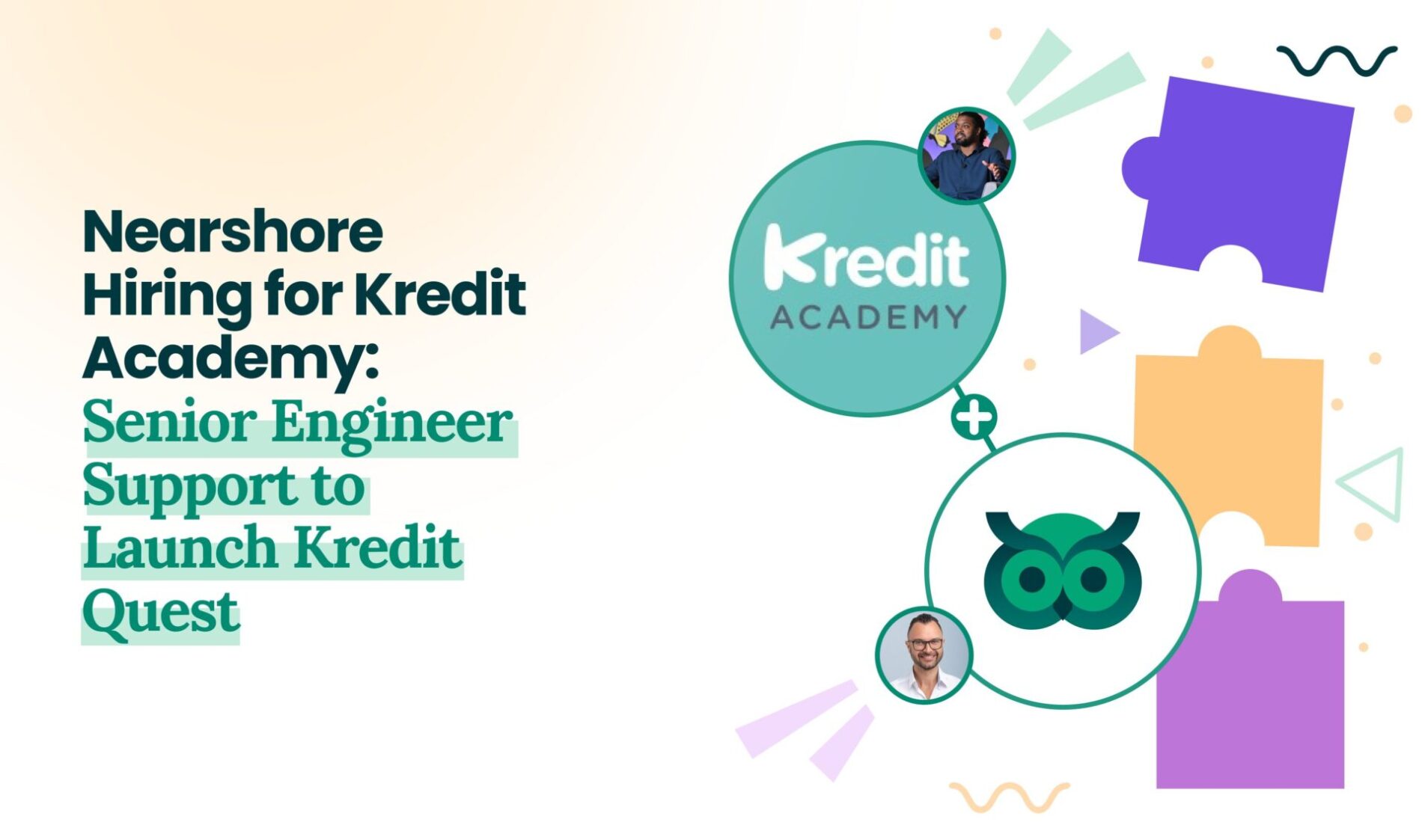 Nearshore Hiring for Kredit Academy: Senior Engineer Support to Launch Kredit Quest