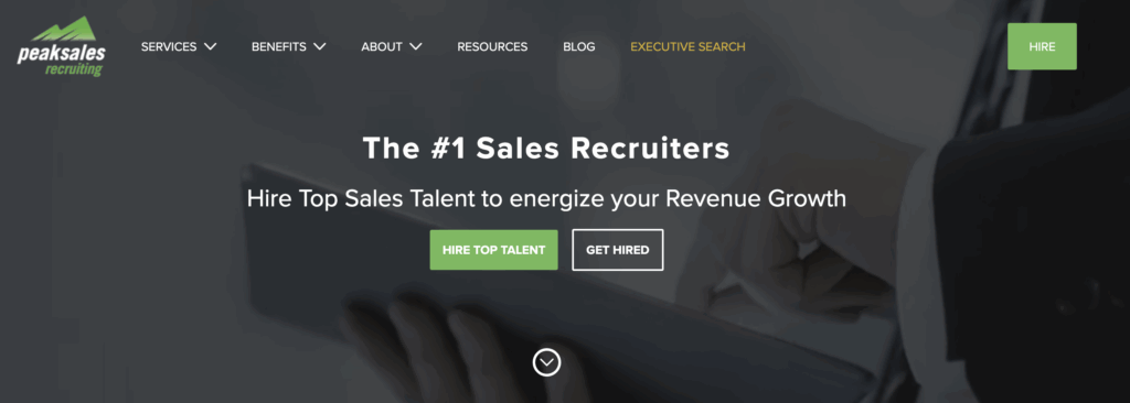 peak sales recruiting
