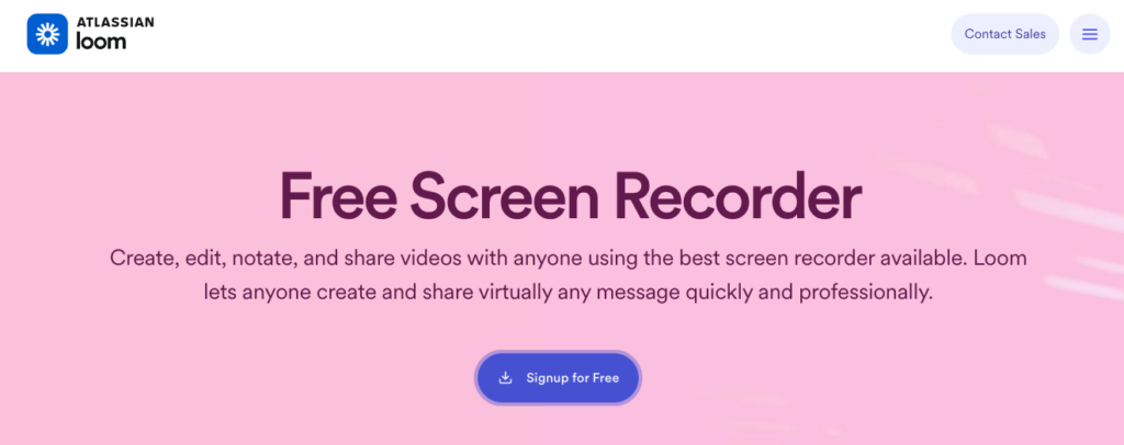 Loom (Async Video Messaging)