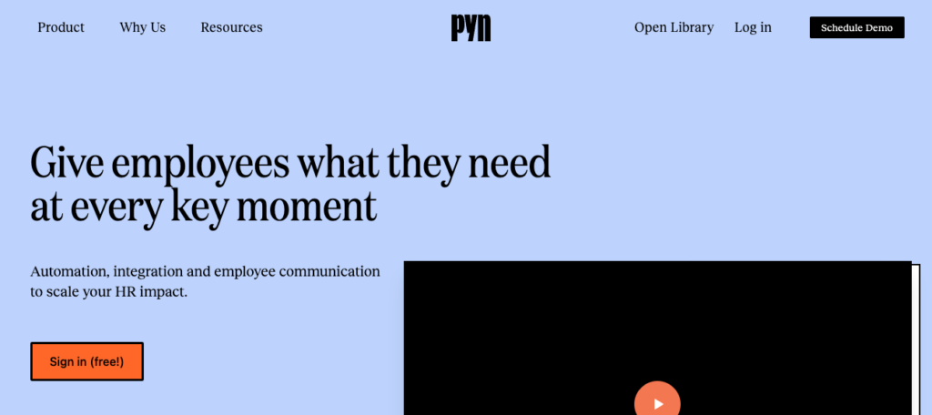 Pyn (Automated Employee Comms)