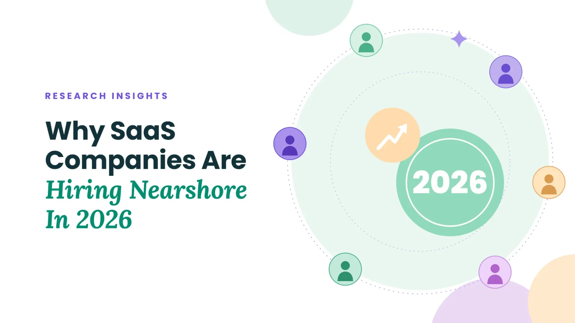Grid of 25 company icons with 17 filled showing 68% of AI & B2B SaaS leaders growing LATAM headcount
